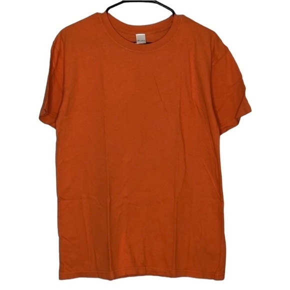 Clementine orange crew neck t-shirt, medium - Picture 1 of 6